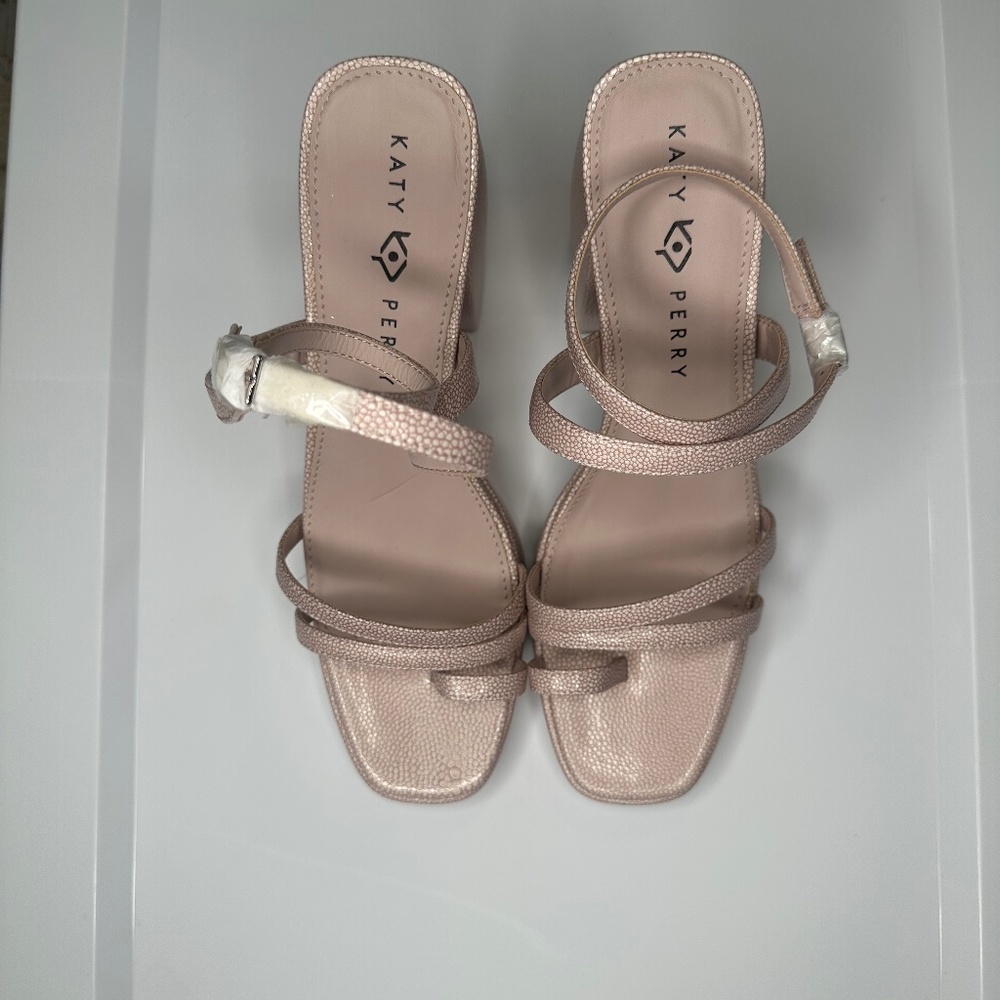 Katy Perry The Meadow Platform Classic Sandal Pink Amethyst Womens Size 11M prom